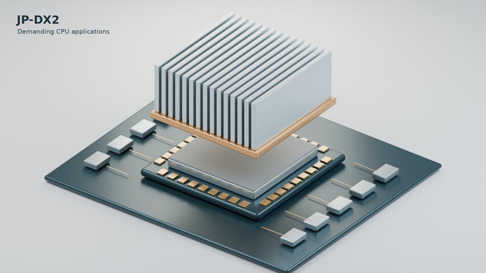 JP-DX2 Thermal Paste for CPU Workstations
